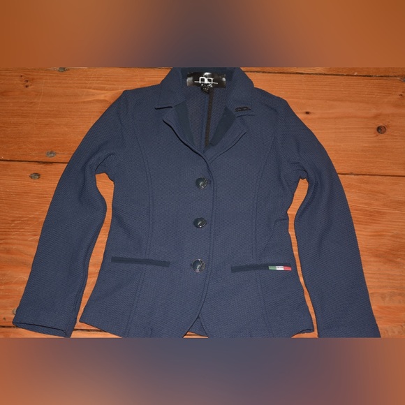 Alessandro Albanese MotionLite Kids size 7-8 navy show coat